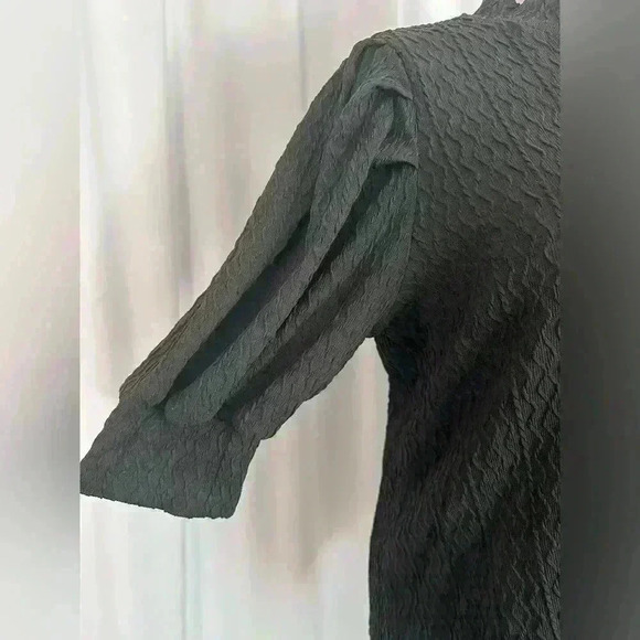 Shein Essence Plus Size Women's Elegant and Breathable Puff-sleeved top (575) - Picture 10 of 16